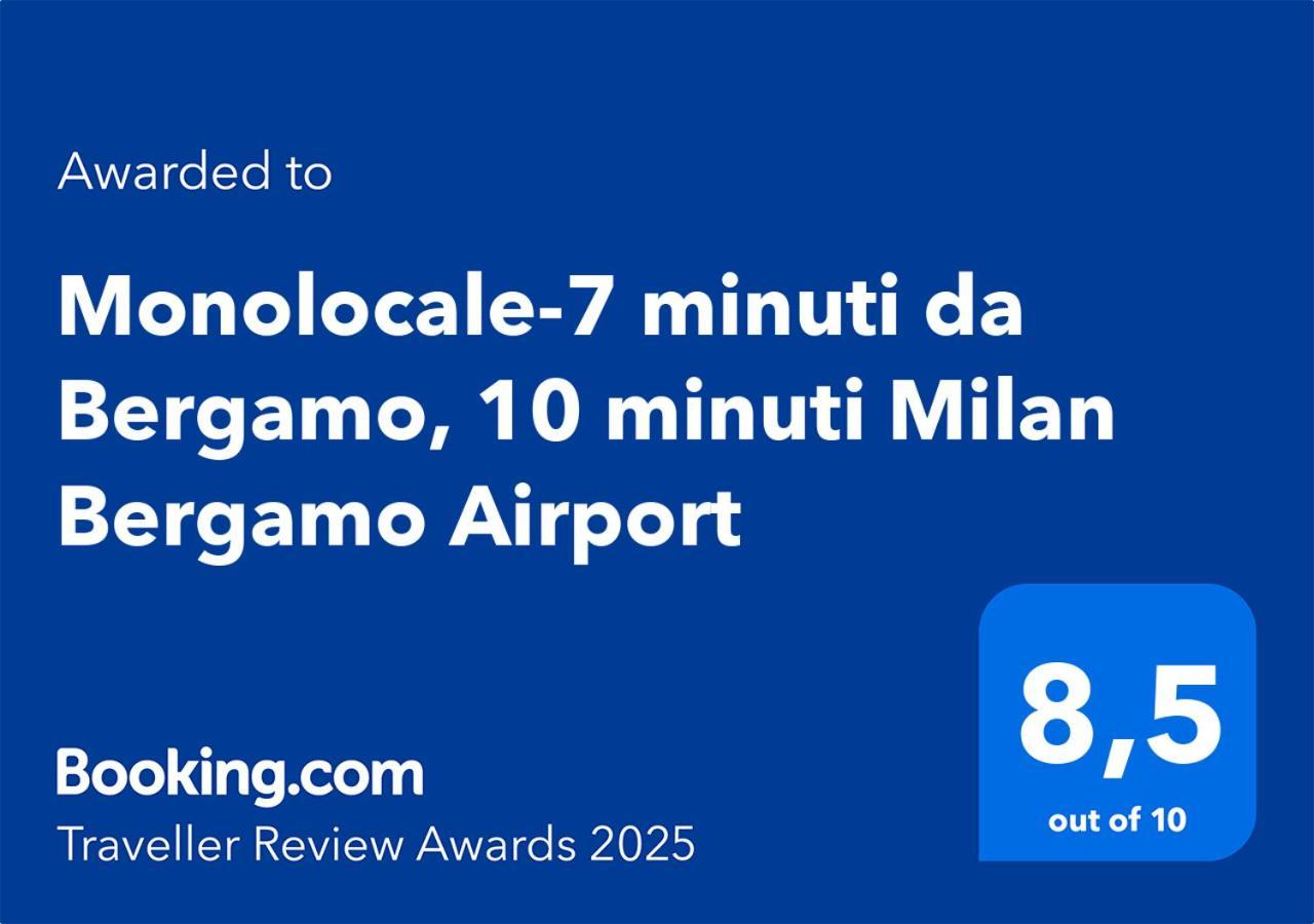 Apartmán Monolocale-7 Minuti Da Bergamo, 10 Minuti Milan Bergamo Airport Gorle Exteriér fotografie